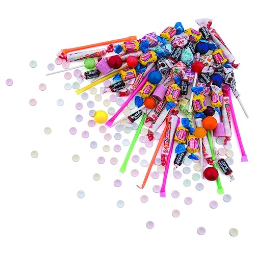 Miniatura 3 de Fun Express Paquete variado de dulces a granel de 1000 piezas, dulces surtidos envueltos individualmente para Halloween, recuerdos de fiesta,