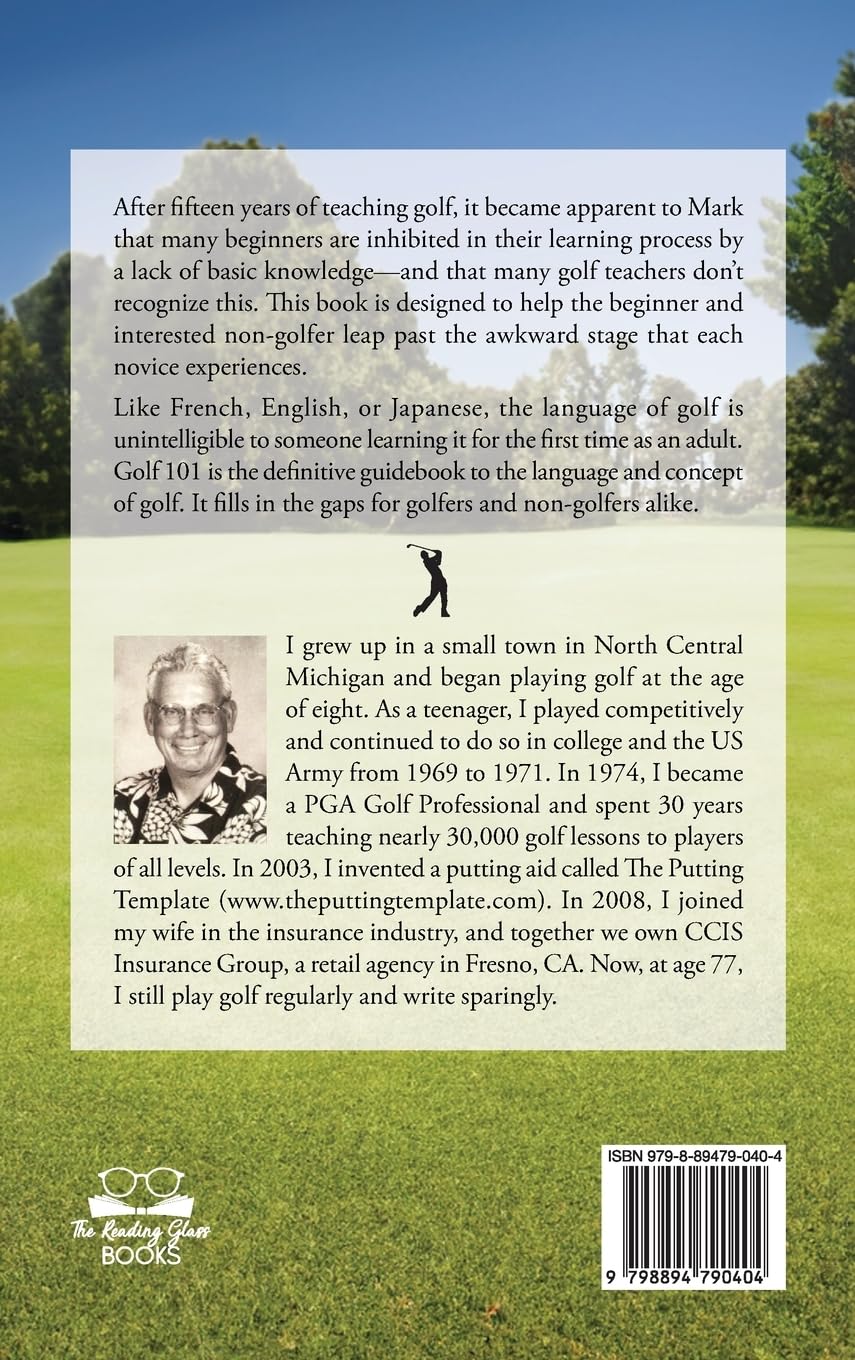 Golf 101: A Beginner's Guide to the Game of Golf      Hardcover – August 15, 2024