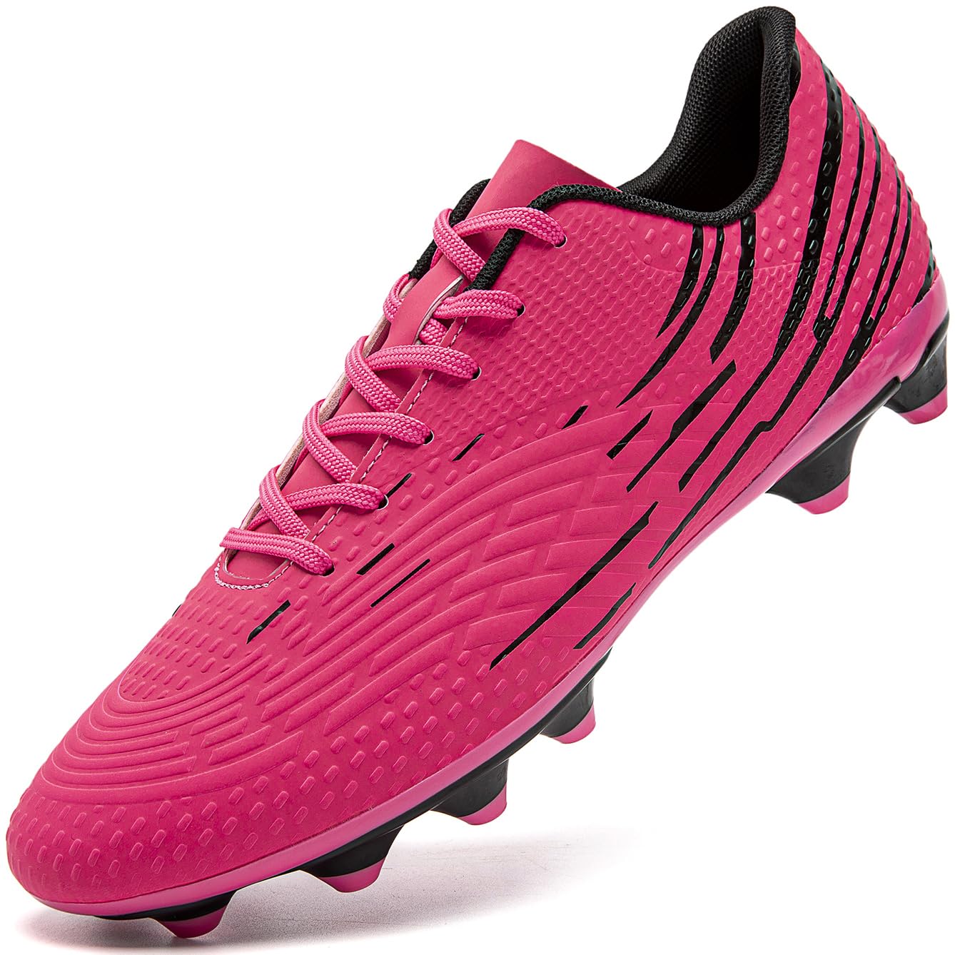 DimaiGlobal Herren Fußballschuhe mit Stollen Hallen Fußballschuhe Damen Kunstrasen Kickschuhe Futsal Schuhe Jugendliche Fussballschuhe Stollenschuhe​ Trainingsschuhe Unisex