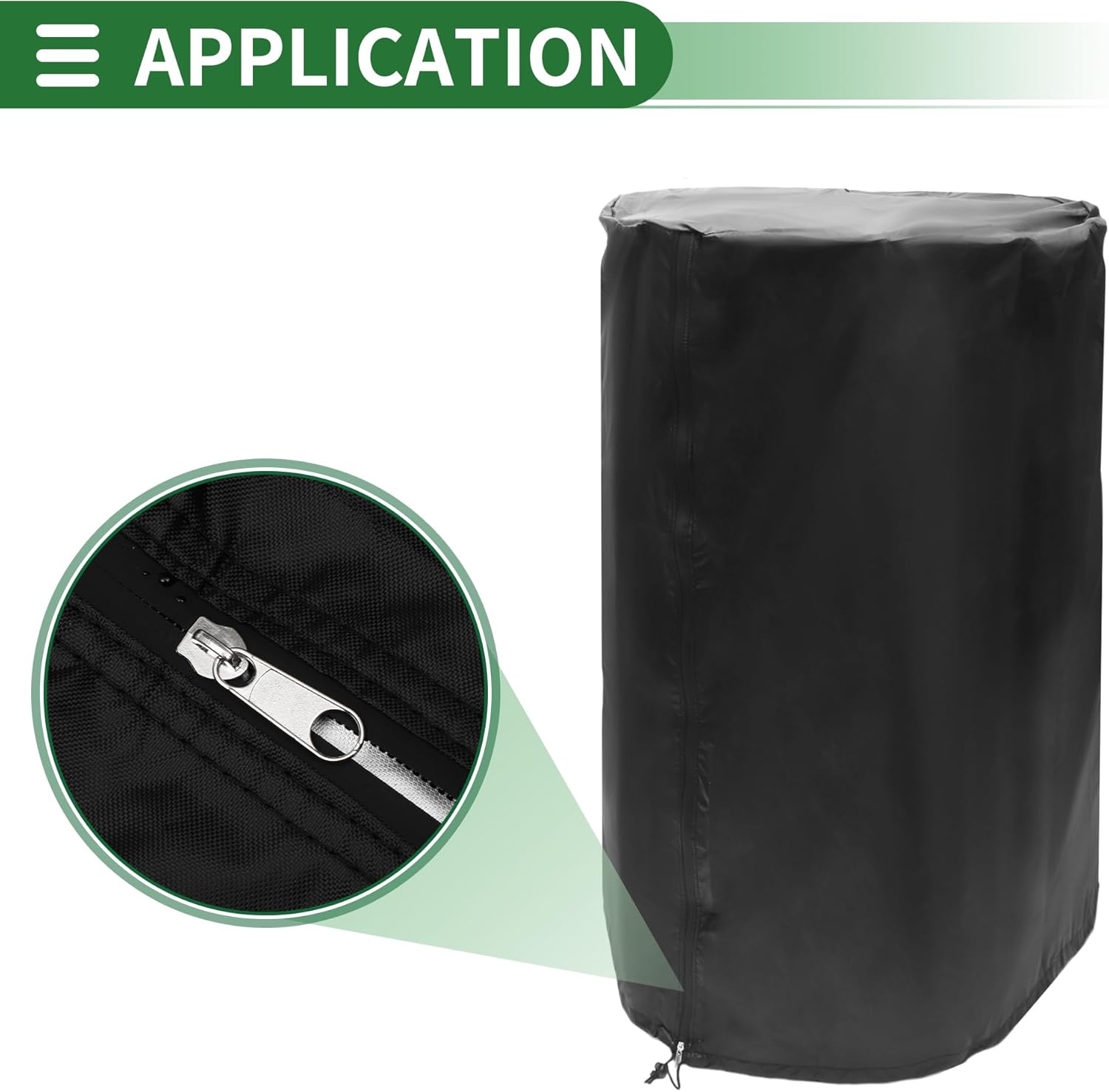 Motoforti ユニバーサルカースペアタイヤカバー 自動車ホイール保護カバー タイヤ直径17-19インチに適合 420Dオックス