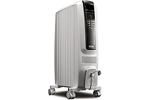 De'Longhi Space Heater - Radiant Heat for Full Room, Programmable Timer, 1500W...
