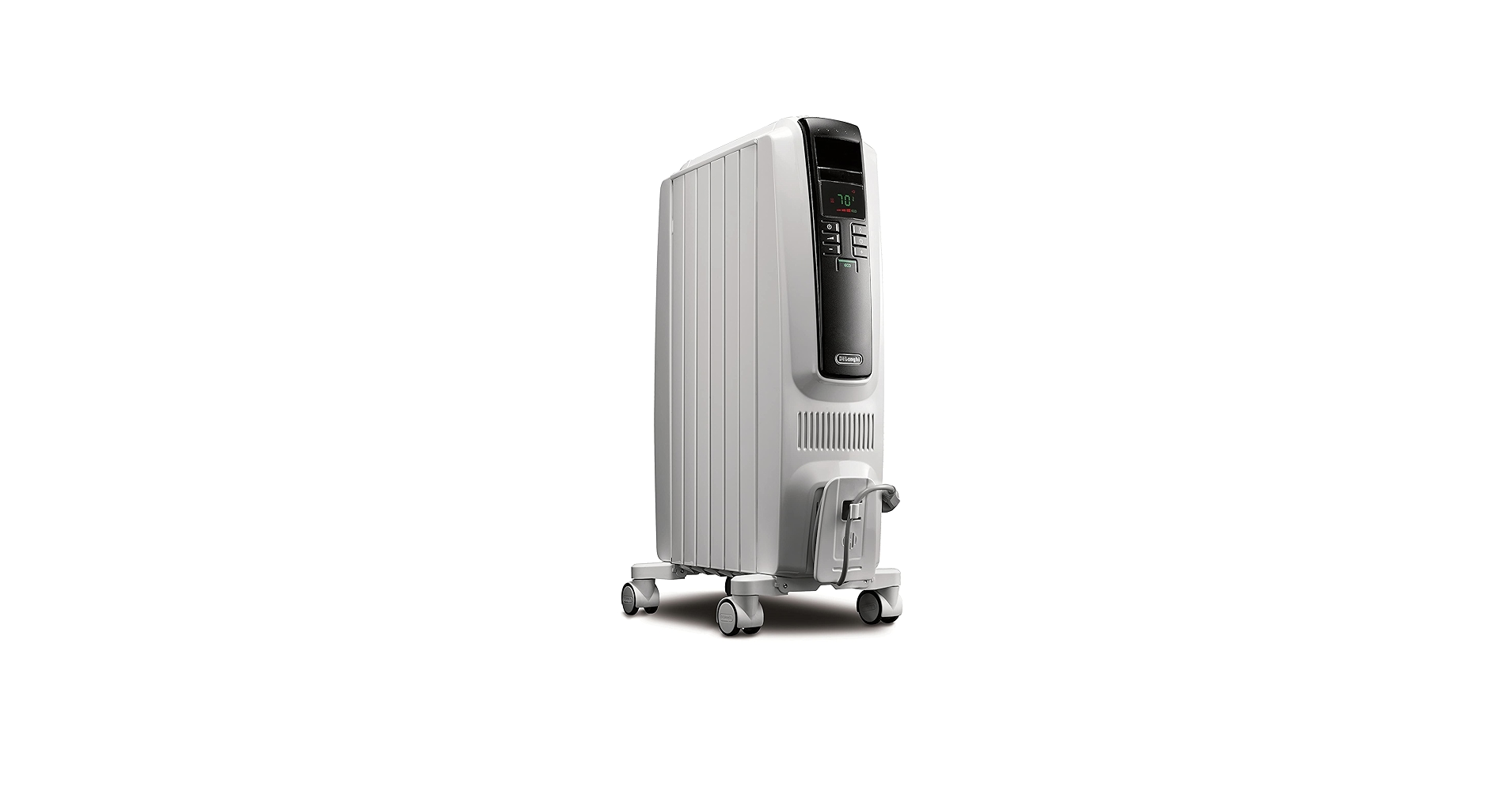 DeLonghi オイルヒーター TRD40615T 1500W ホワイト DeLonghi TRD40615T Space Heater Review - Consumer Reports