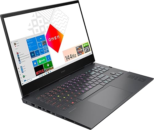 Miniatura 3 de HP Omen 16 Laptop para juegos de 161 pulgadas FHD 144 Hz pantalla IPS AMD Octa-Core Ryzen 7 5800H Beats i7-10750H 64GB RAM 1TB SSD NVIDIA GeForce