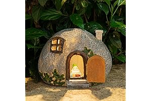 Funny Gnomes Fairy Garden Ornaments Light