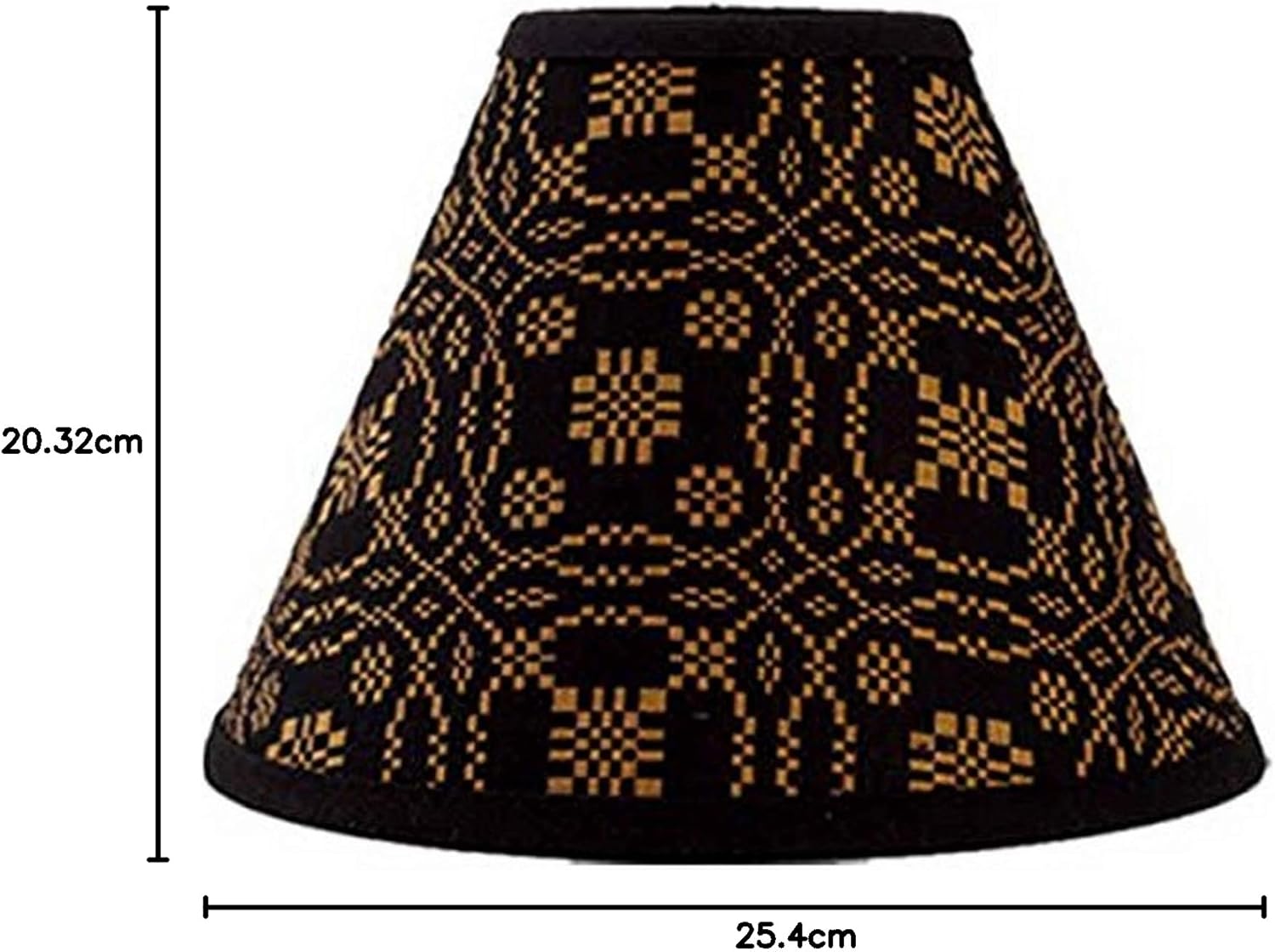 Home Collection by Raghu Lover's Knot Jacquard Black and Mustard Swag, 72 by 36"