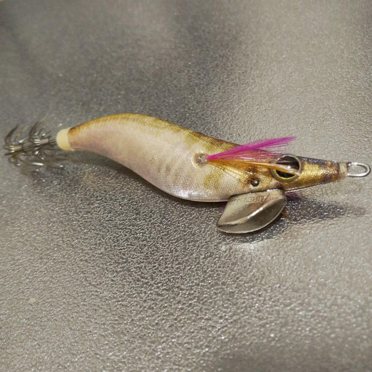 Amazon.co.jp: エギ王 Q LIVE サーチ 2.5号 金 アジ ライブサーチ レア