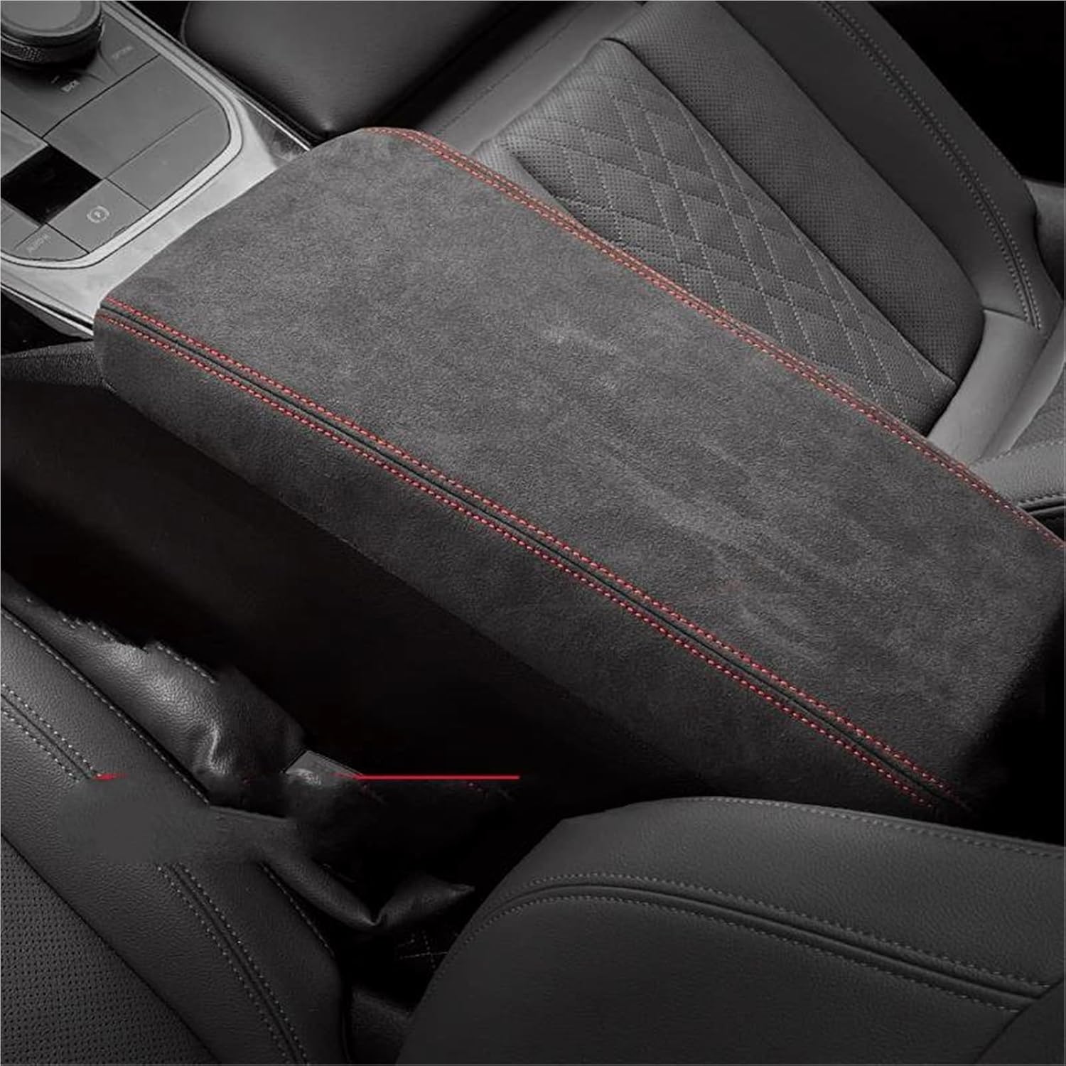 Armrest Box Protection Cover Compatible with Armrest Box for BMW 3 Series G20 G21 G28 2020-2024(Style 6)