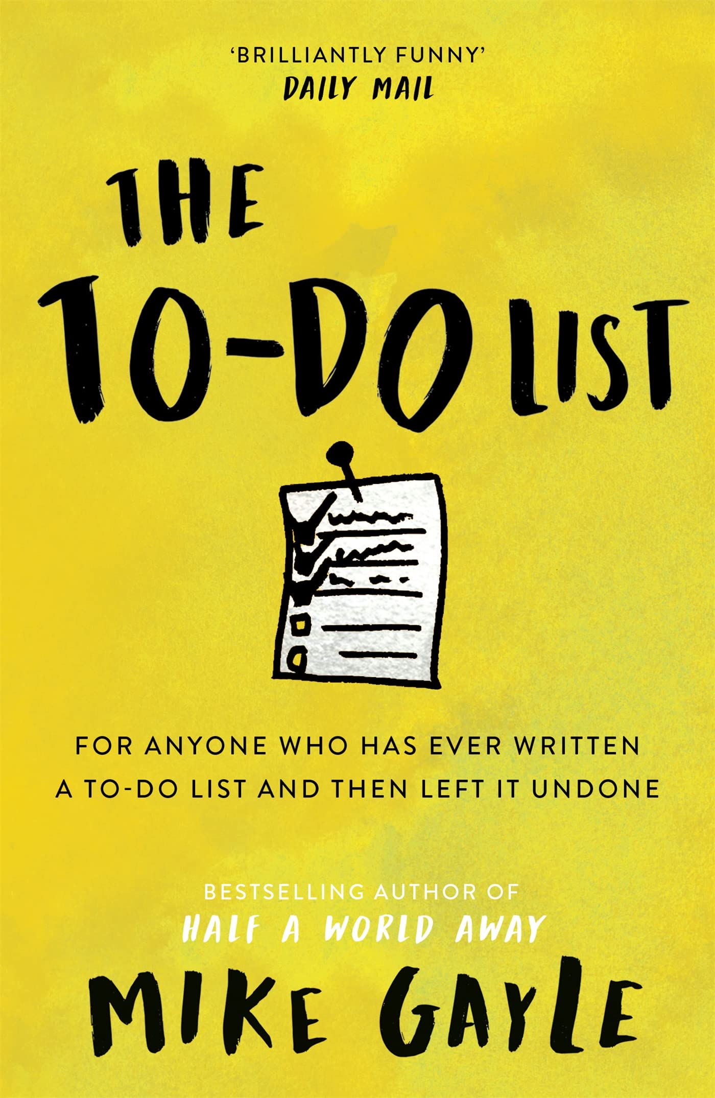 The To-Do List by Mike Gayle - 9780340936757