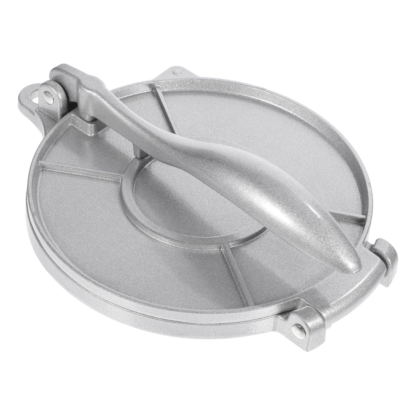 TOYANDONA Pressa Funzione Tortilla per in Argento Lega Forma Alluminio e di Rotonda Eco-friendly Impasto di Riso e Farina, per Cucina e Ragazzo Ragazza