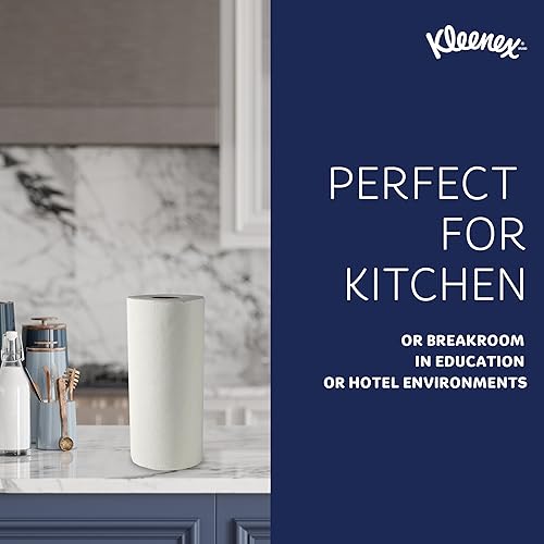Miniatura 8 de Kleenex, Premier (13964), toallas de papel para la cocina, suave como tela, perforado, 24 rollos por caja, 70 hojas de papel Kleenex por rollo