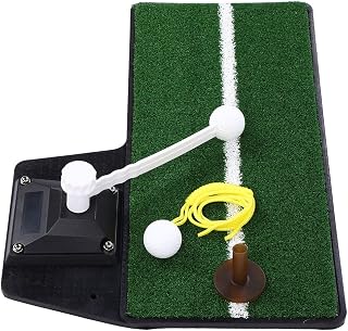 NDNCZDHC Golf Hitting Aid Simulators, Indoor Outdoor Golf Swing Training Aid Tool Putting Practice Equipment for Both Left-or Right-Handed Golfers