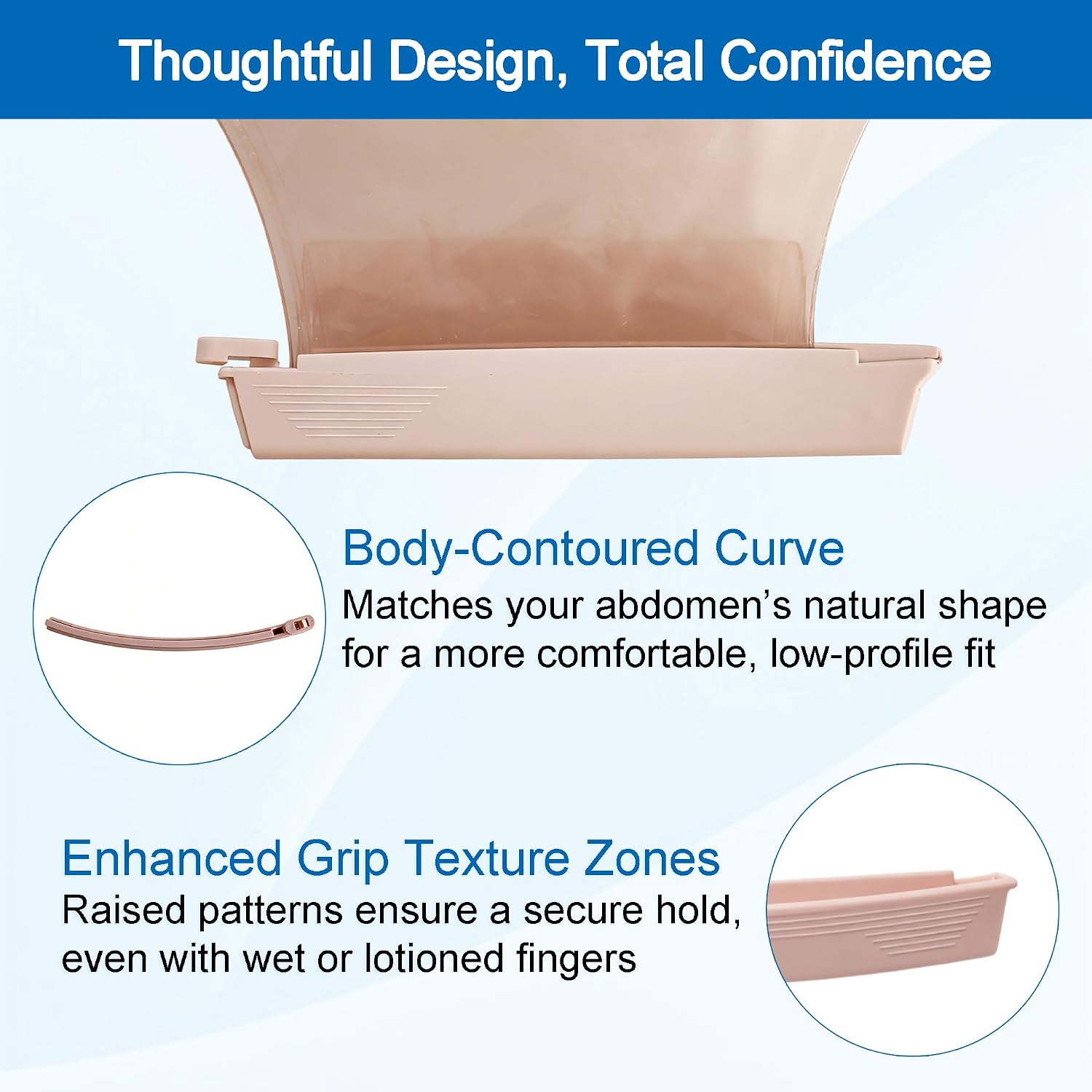 Ostomy Bag Clips 10 Pack - Secure & Leak-Proof Colostomy Clamps for Stoma Bags - Reusable Tail Closure for Ostomy Supplies Fits All Standard Drainable Pouches