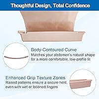 Vista 2 de Paquete de 10 clips para bolsas de ostomía – Abrazaderas de colostomía seguras y a prueba de fugas para bolsas de estoma – Cierre de cola