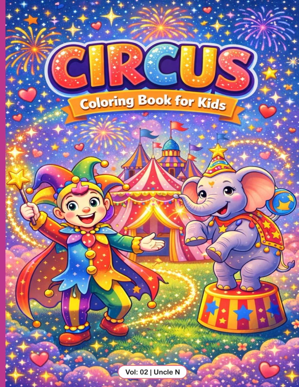 CIRCUS FUN COLOR KIDS BOOK: FUN CIRCUS ADVENTURE FOR KIDS