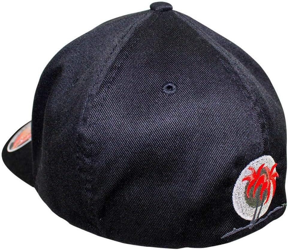 "Bold Tower Unisex Classic Black Fitted Premium Hat