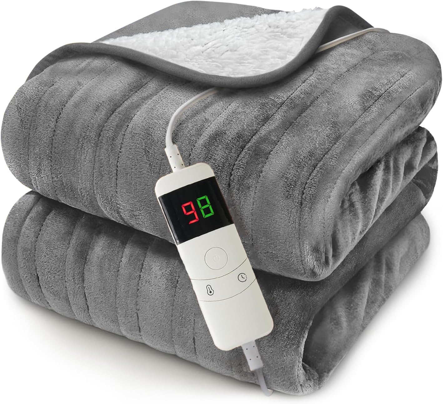 Nola Luxury Heated Blanket | Electric Blanket | Extra Large Heated ...