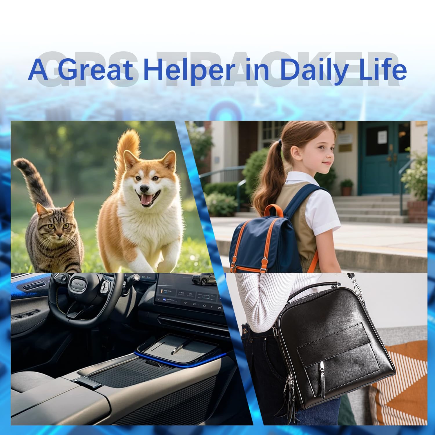 GPS Tracker for Vehicles, Cars, Kids, Pets & Seniors – No SIM Card, No Subscription – Real-Time Tracking Device with Full US Coverage – Portableurate Locator - image 5