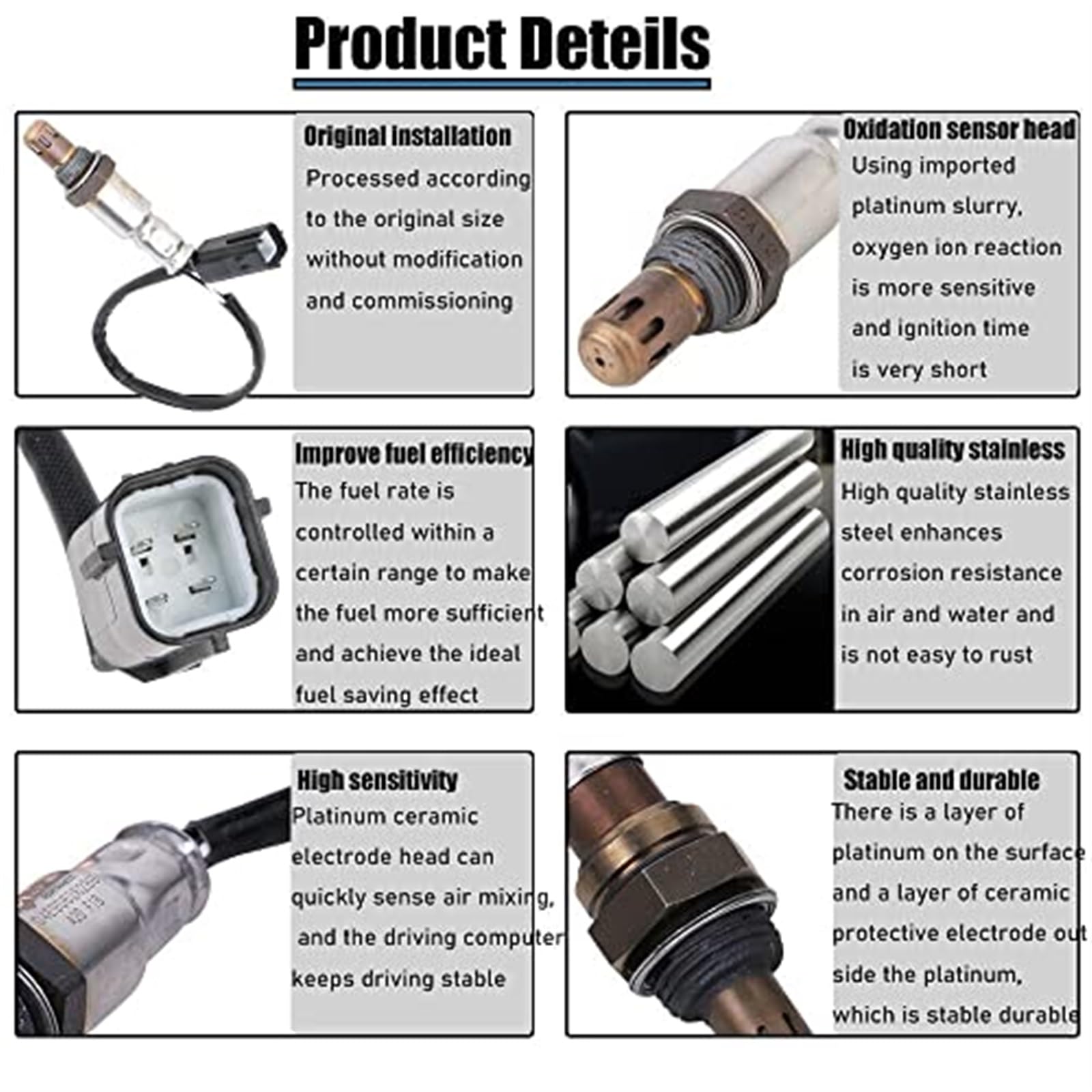 Sensor de índice de combustible de aire for coche 22690-EN200