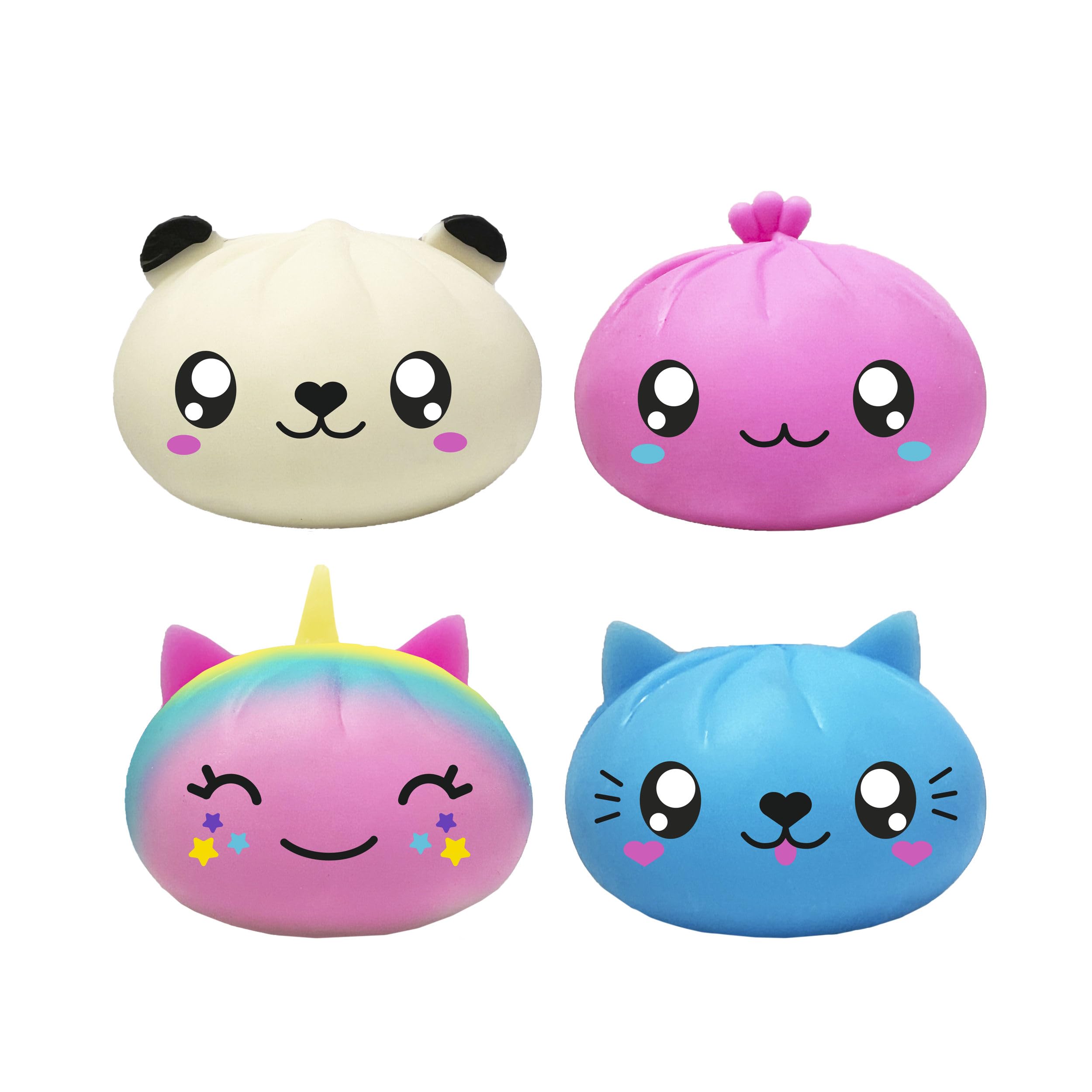 ZVD Bola De Masa Antiestrés – Juguete Sensorial Kawaii, Suave Y Maleable, Ideal Para Aliviar Ansiedad Y Estrés En Niños Y Adultos, Tamaño Compacto
