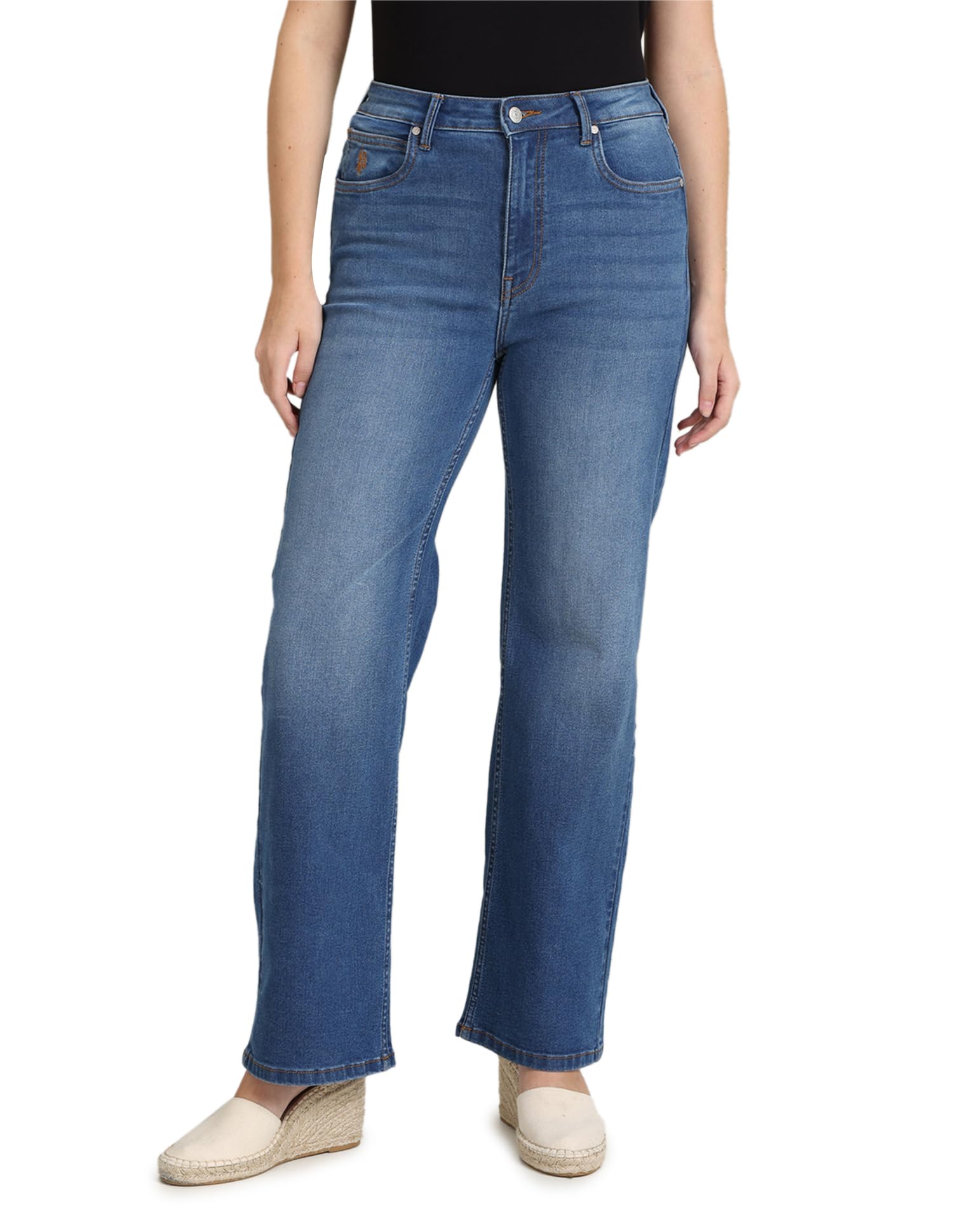 Women's Regular Fit High Rise Jeans