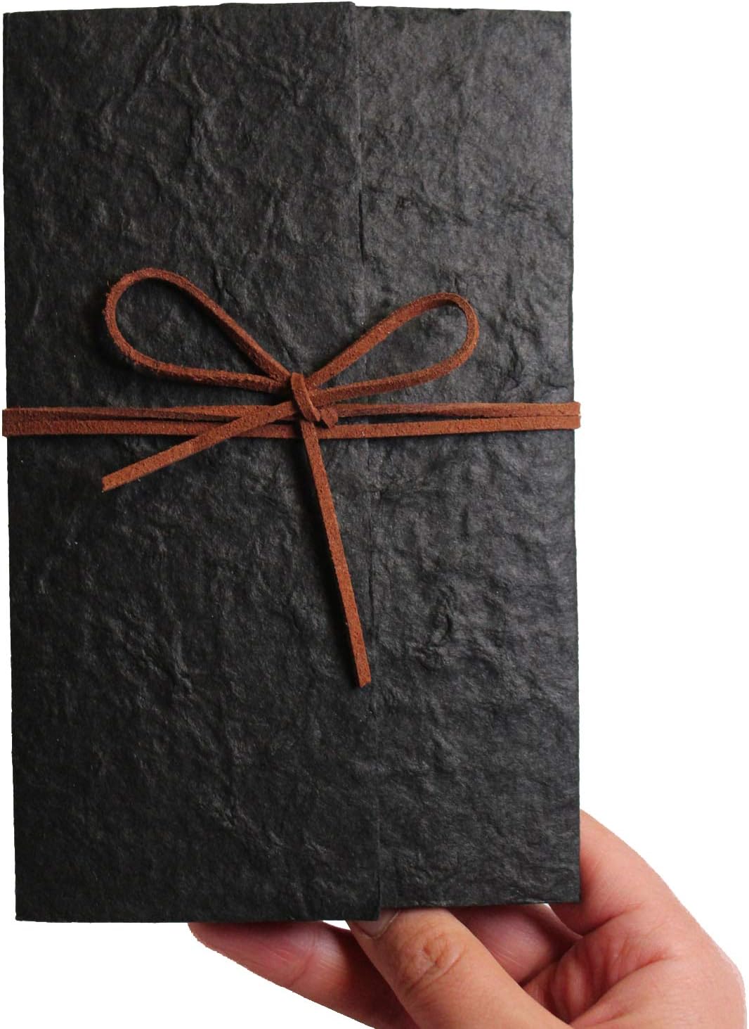 Vintage Black Wedding Invitations with Envelopes Rustic Invitations for Unique Wedding Theme Envelopes Included Super Quality Paper - Set of 20