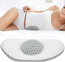 Lumbar Pillow for Sleeping Lumbar Support Pillow Waist Lower Back Support Pillow Lumbar Pillow Cushion for Bed Rest Side Back and Stomach Sleepers