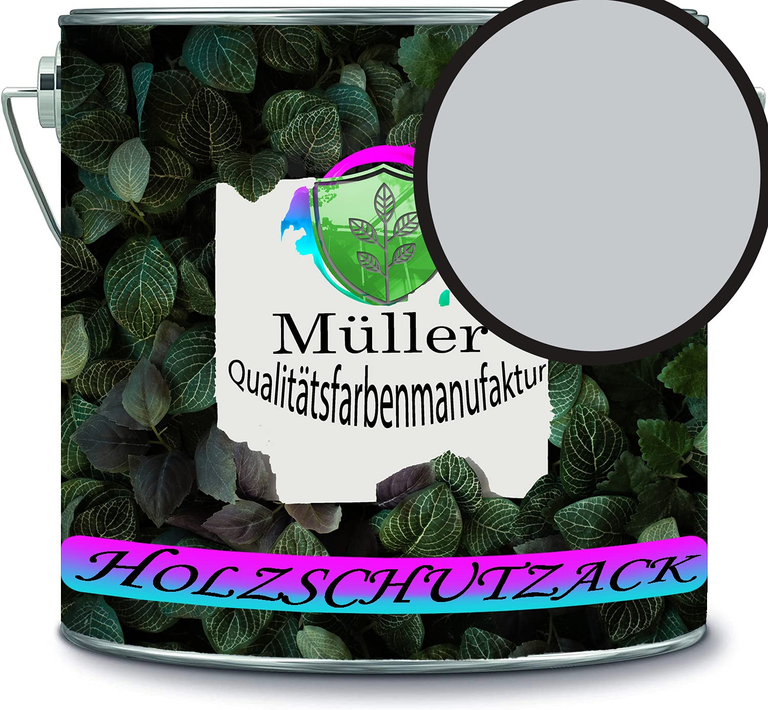 Peinture de protection pour bois extérieur étanche gris clair