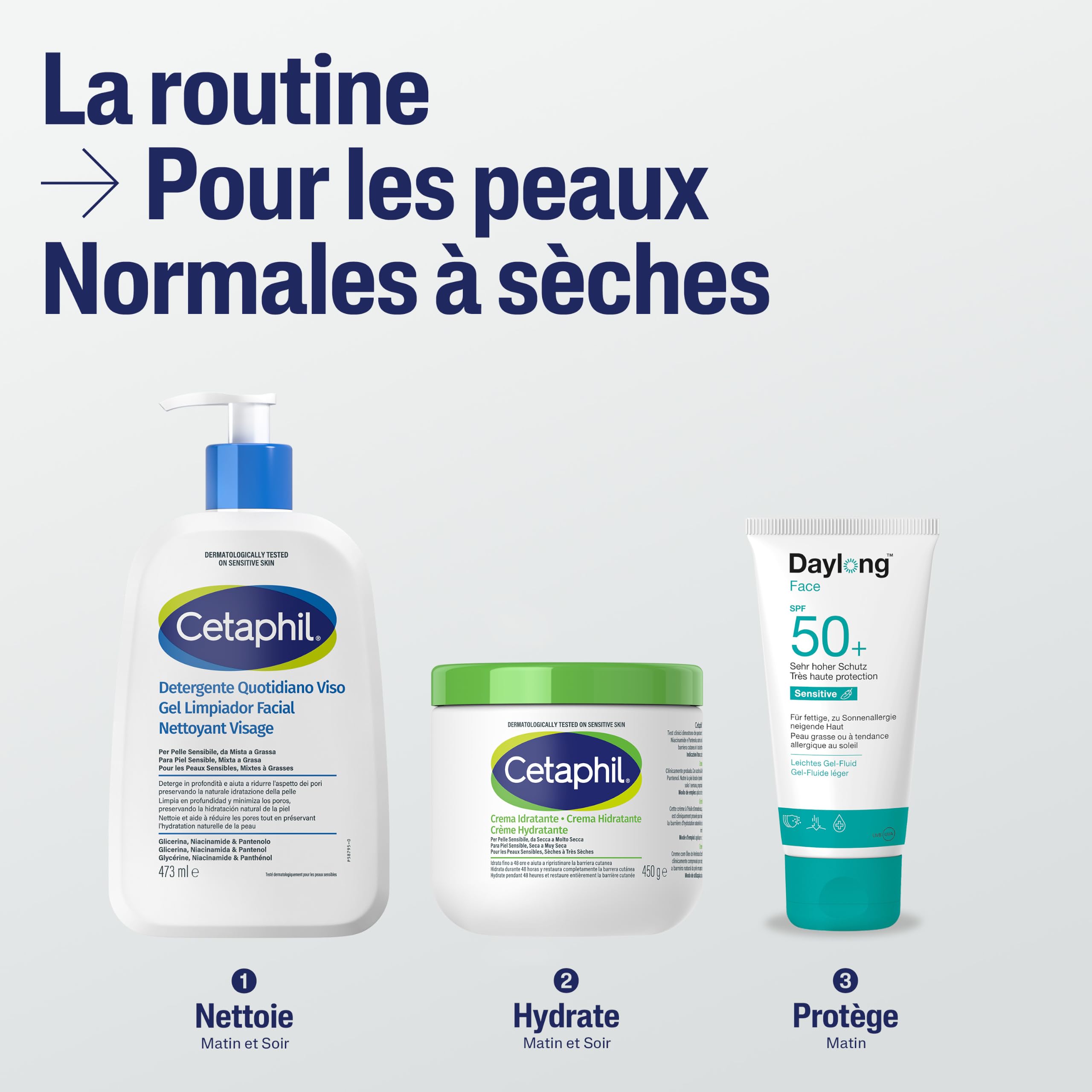 Cetaphil 237ml Żel do mycia twarzy, dla skóry wrażliwej, mieszanej i tłustej, do mycia twarzy kobiet i mężczyzn, na bazie niacynamidu, pantenolu i gliceryny