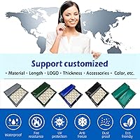 Vista 6 de Tráfico de construcción temporal Campos deportivos industriales Control de ruido al aire libre Bloqueo de sonido Reducción de cancelación Mantas