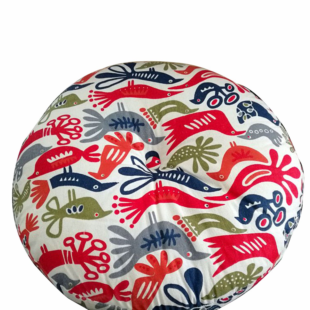 Layboo Modern Home Decor Multicolor Removable and washable cotton cushion/Yoga by hand cushion 17
