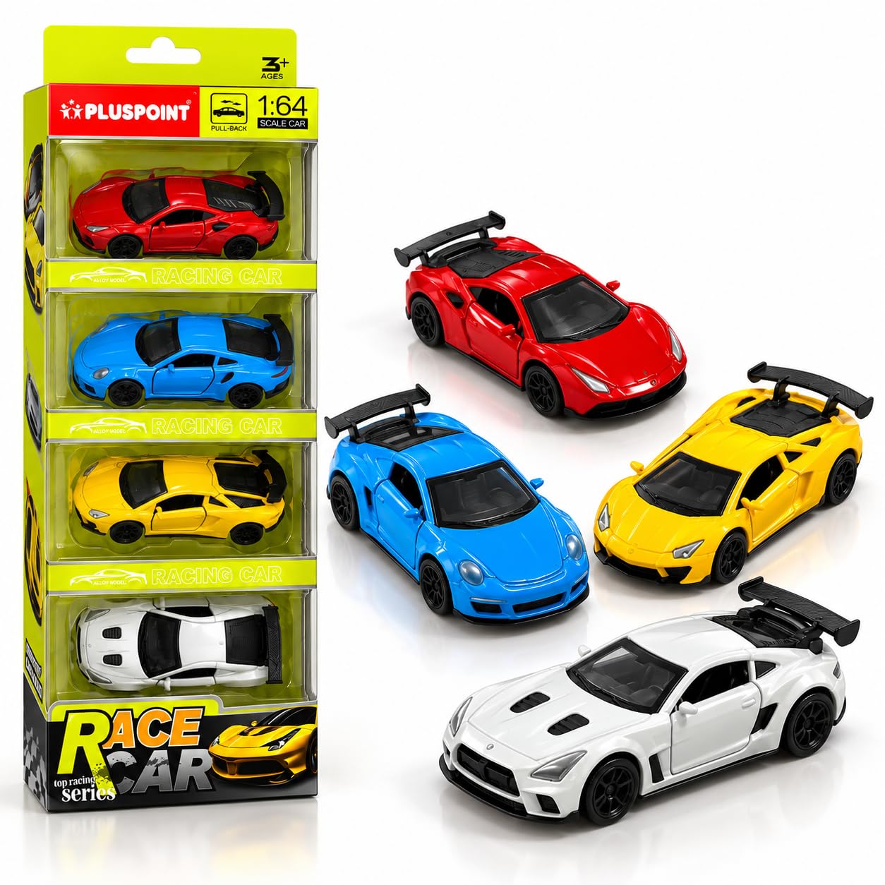 PLUSPOINT Superhero Car Set - 6 Die-Cast Metal Cars -11 PLUSPOINT Superhero Car Set - 6 Die-Cast Metal Cars -11