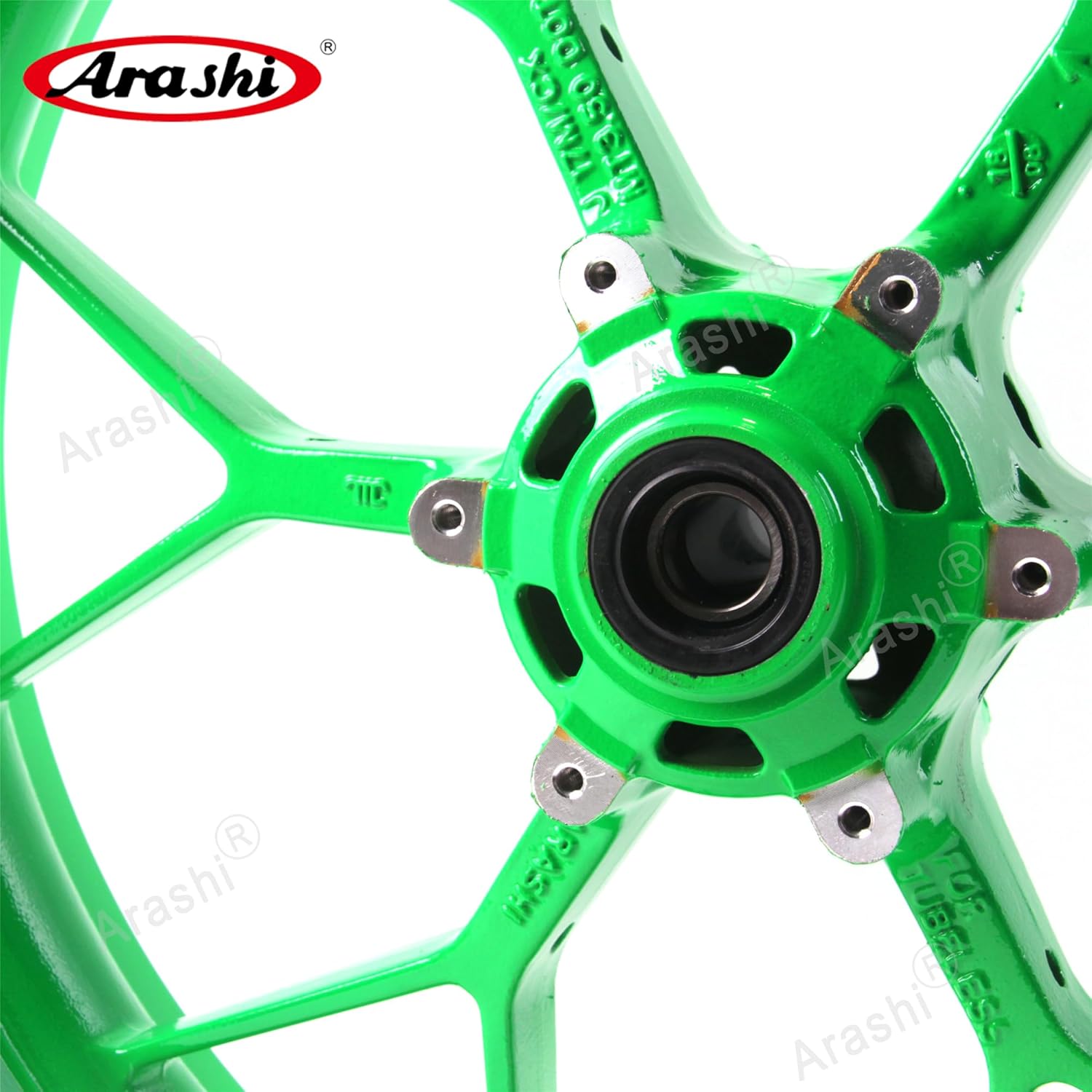 Arashi Front Wheel Rim for Honda CBR600RR 2007-2022, Motorcycle Replacement Accessories Parts Neon Green