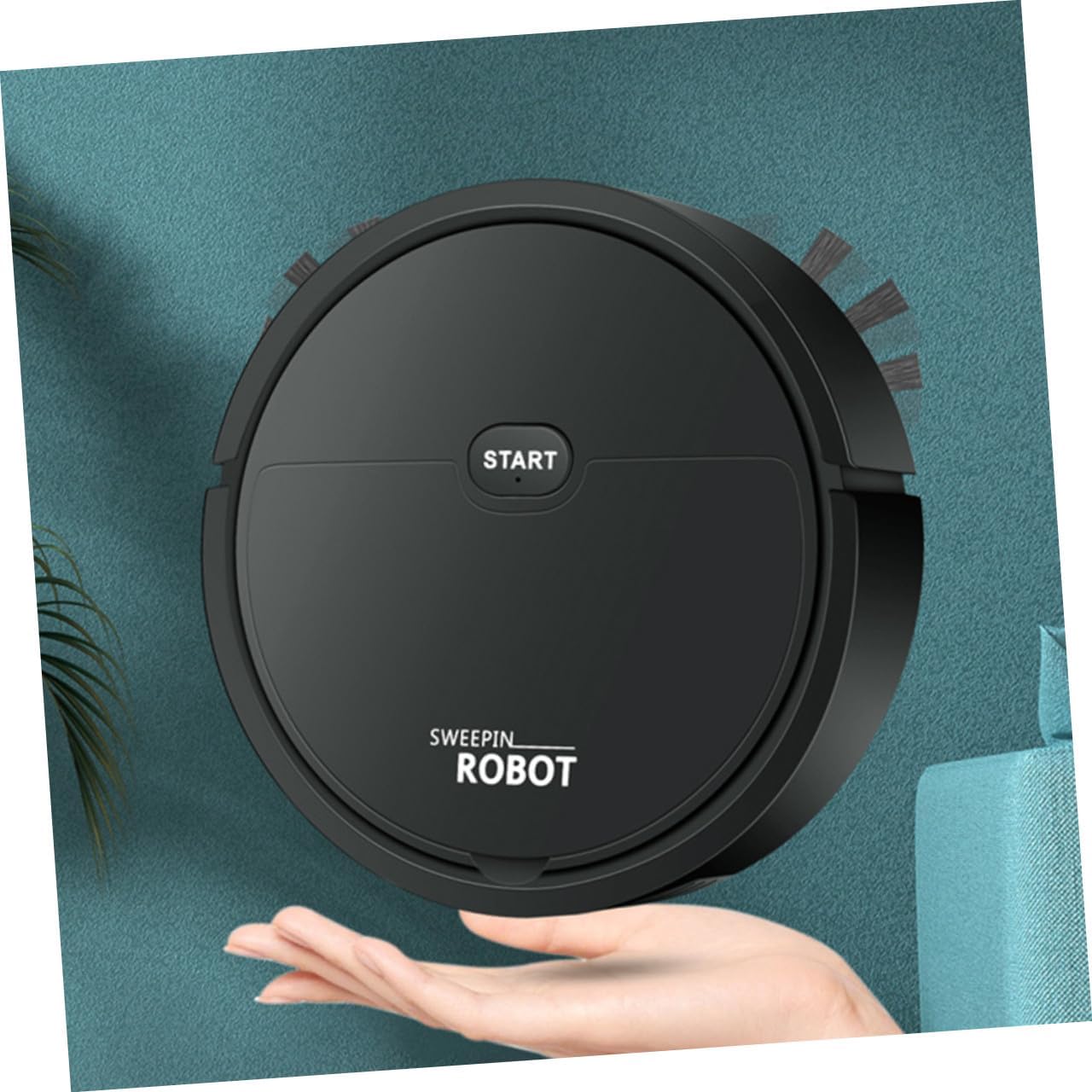 Robotic Automatic Vacuum Cleaner Dual Wet Dry Mopping Function Compact Design for Home Use for Pet Hair and Dust Effortless Cleaning of Hard Floors and Carpets