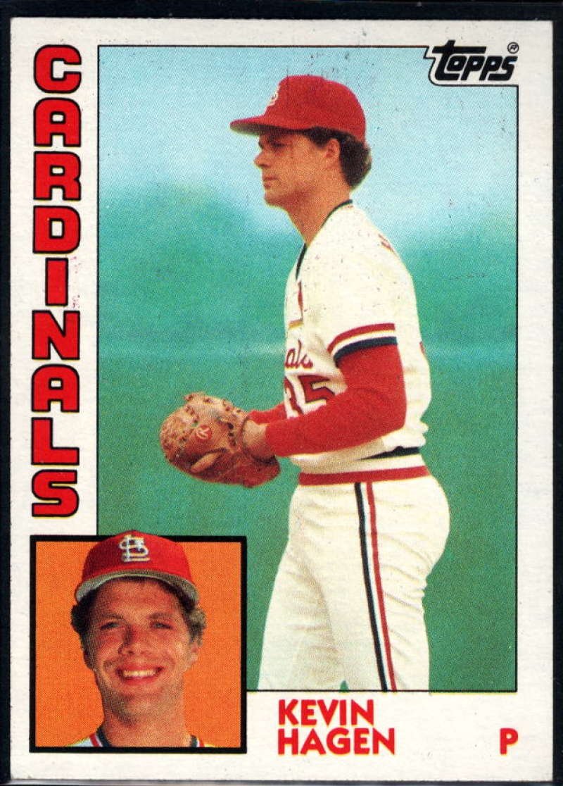 Baseball MLB 1984 Topps #337 Kevin Hagen RC Cardinals