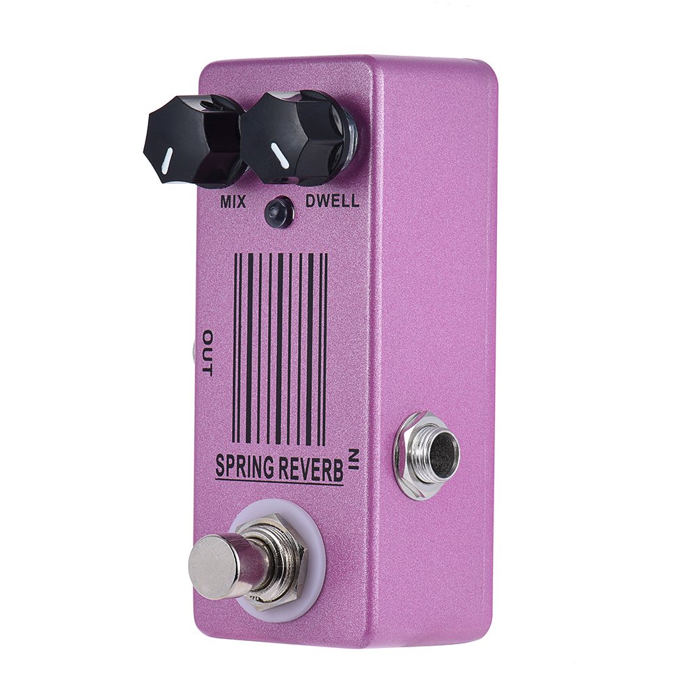 Amazon.com: Spring Reverb Mini Guitar Effect Pedal True