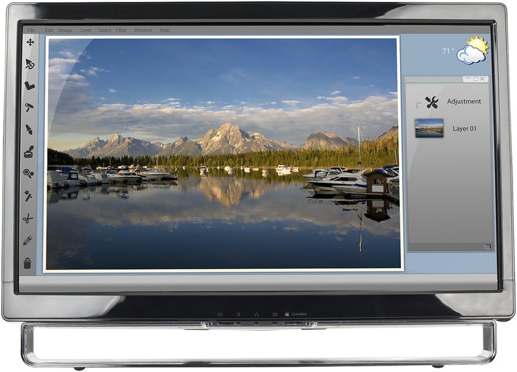 PX2230MW Touchscreen LCD Monitor - 22" - Optical - 1920 x 1080-16:9-0.248mm - Black