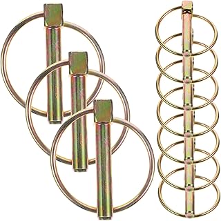 YARNOW 10 Peças Kit De Sortimento De Pinos De Liga De Liga Prendedor De Pino De Lynch Prendedor De Pino De Lynch De Metal Pino De Lynch Pino De Lynch Durável Trava De Engate De Reboque