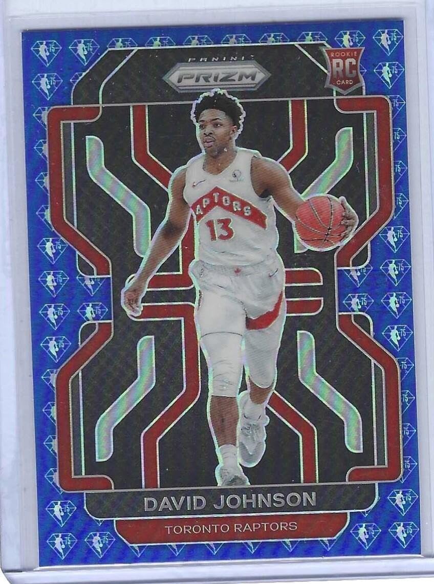 David Johnson 2021-22 Panini Prizm Prizm 75th Anniversary Edition Rc Sp 278 - Basketball Cards