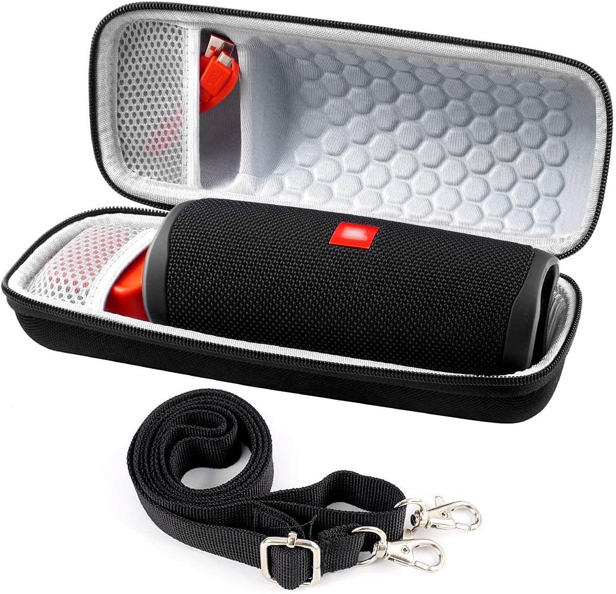 Case for JBL Flip 5/for Flip 6 Waterproof Portable Bluetooth Speaker ...
