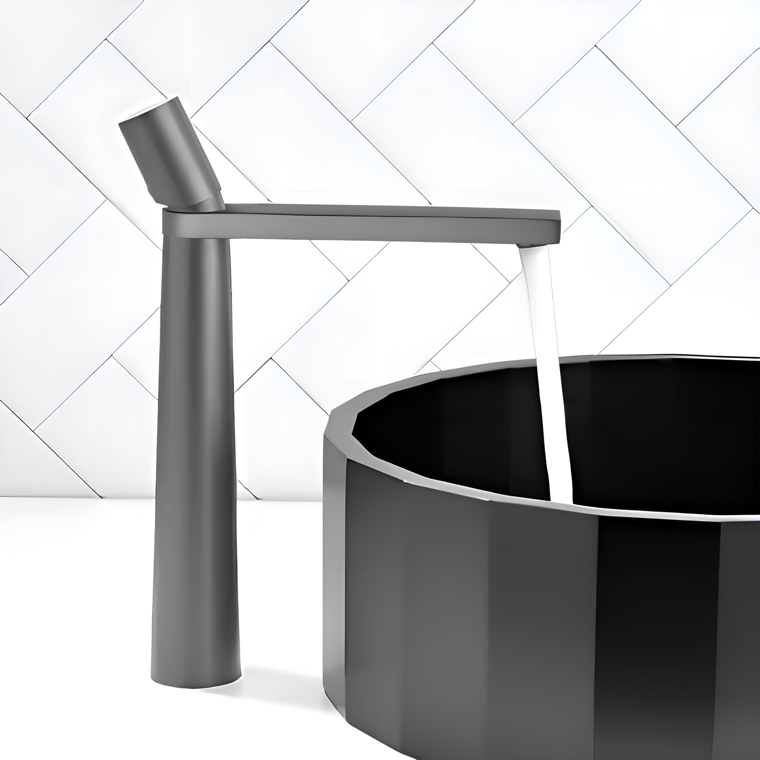 Plantex Pure Brass Basin Mixer Tap Hot & Cold/Single Lever Pillar Cock Water Tap for Wash Basin - (7880-Grey) (B0CMZZ8GC4) Amazon Price History, Amazon Price Tracker