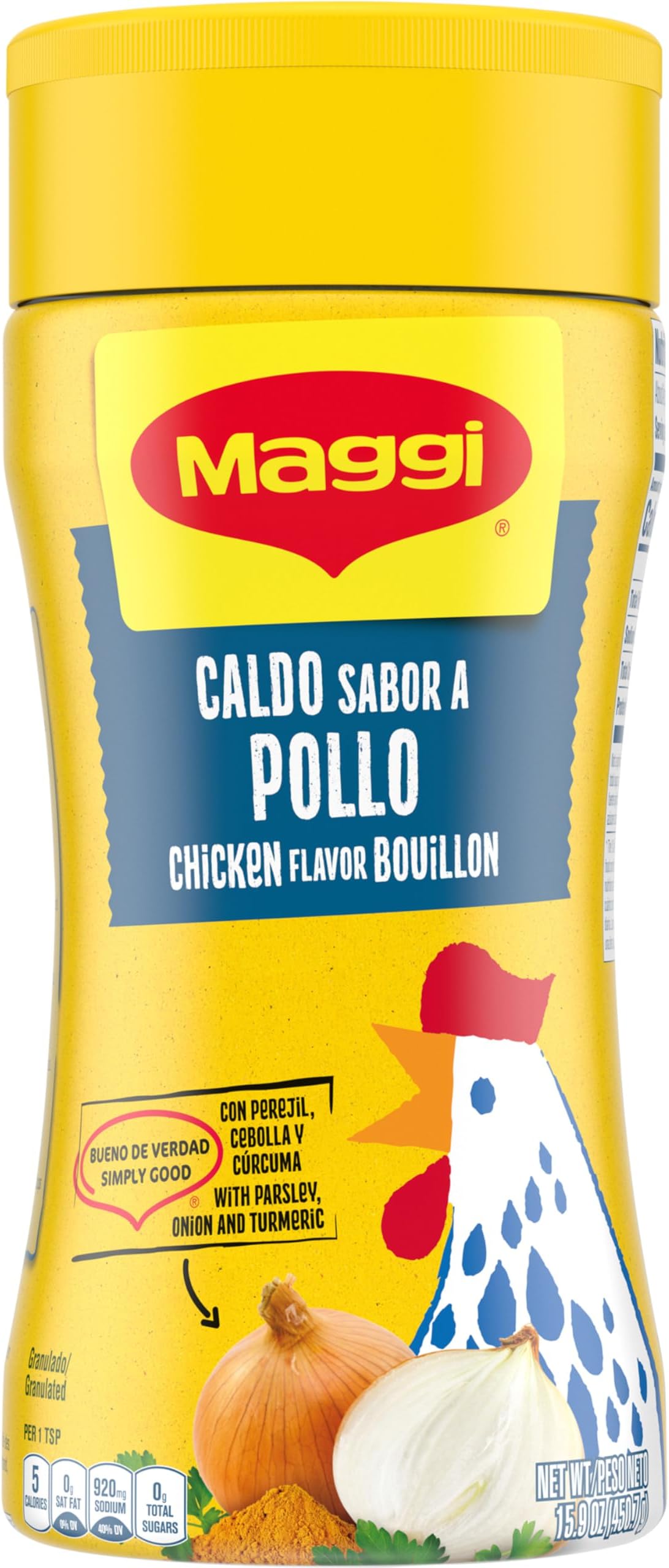 Chicken Flavored Granulated Broth, 15.9 Ounces