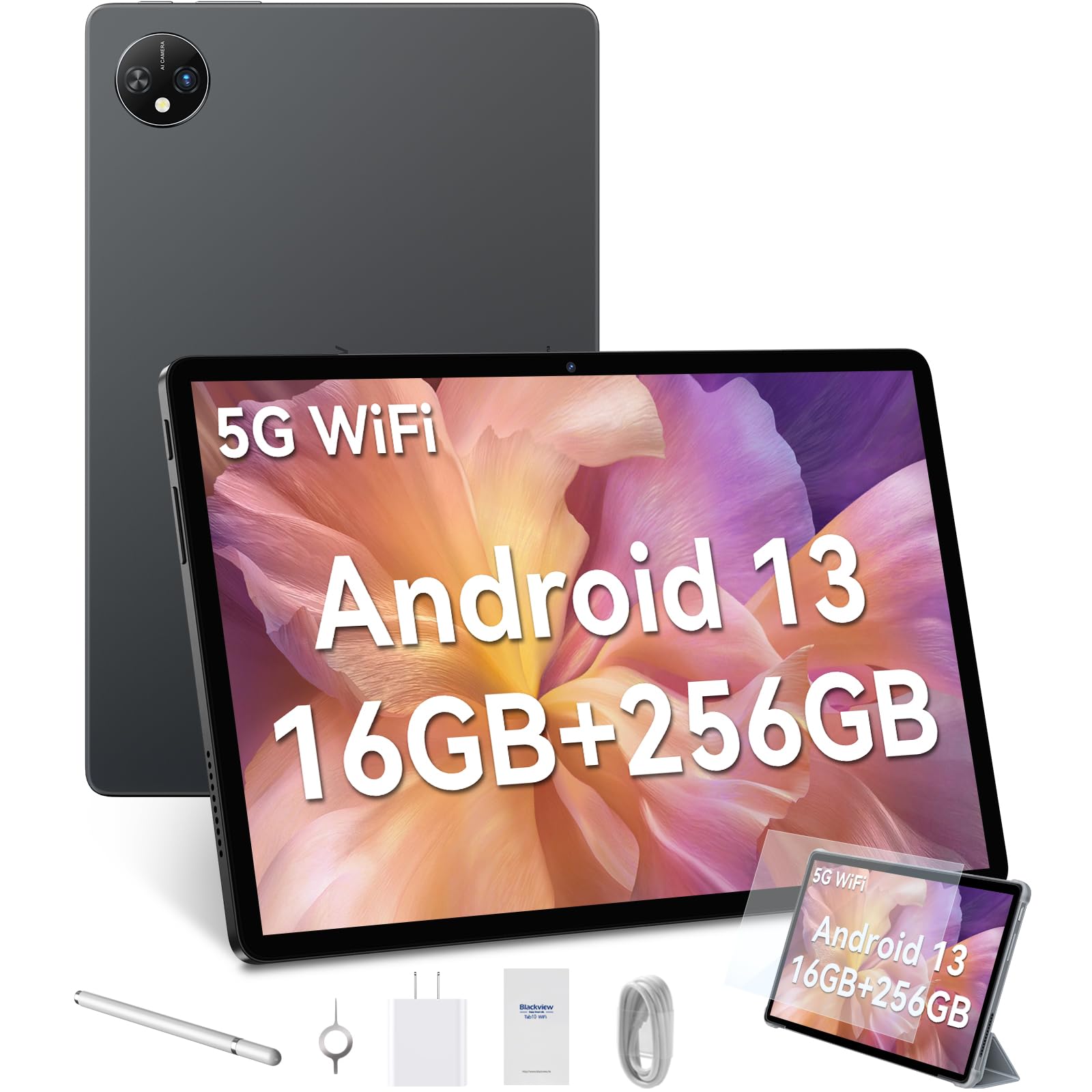 Blackview Tab 10 wifi 8GB＋256GB Blackview Android 13 Tablet 10 Inch Tablets Tab10 WiFi 256GB ROM+