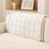 Vista 37 de Funda de sofá lavable para perros, funda de sofá modular suave y mullida en forma de L, protector grueso apto para mascotas, tapete para sofás