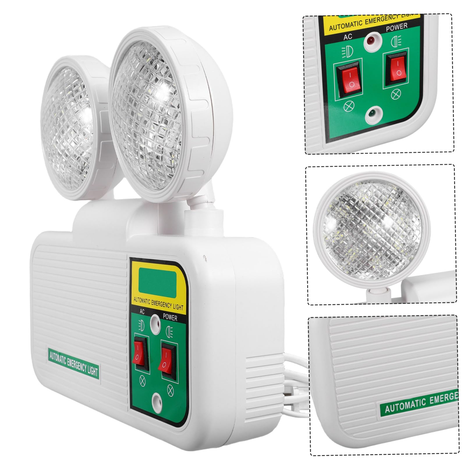 Illuminazione Di Emergenza A Canale Luce Di Emergenza A Montaggio Superficiale A LED Ricaricabile In
