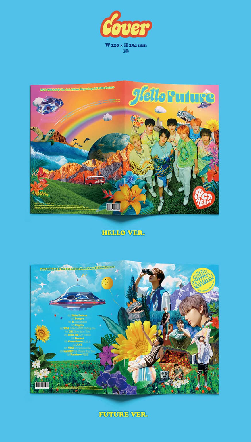 NCT Dream Hello Future [Photo Book Ver.] 1st Repackage Album