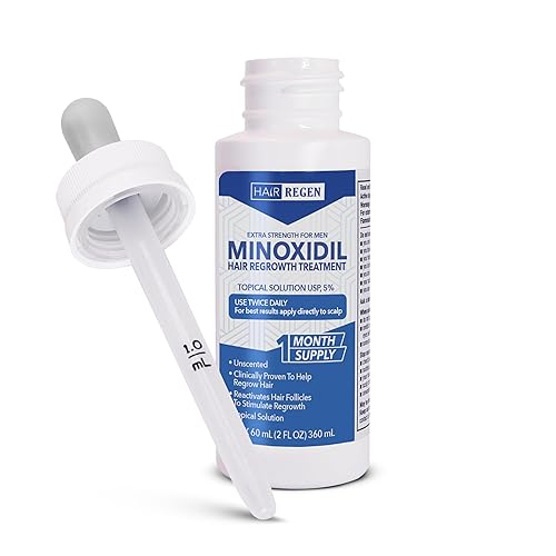 Miniatura 2 de Liquid Minoxidil Men 5% Percent - Solución Tópica Avanzada de Fuerza Extra para Gotas de Suero de Recrecimiento - Tratamiento de Crecimiento