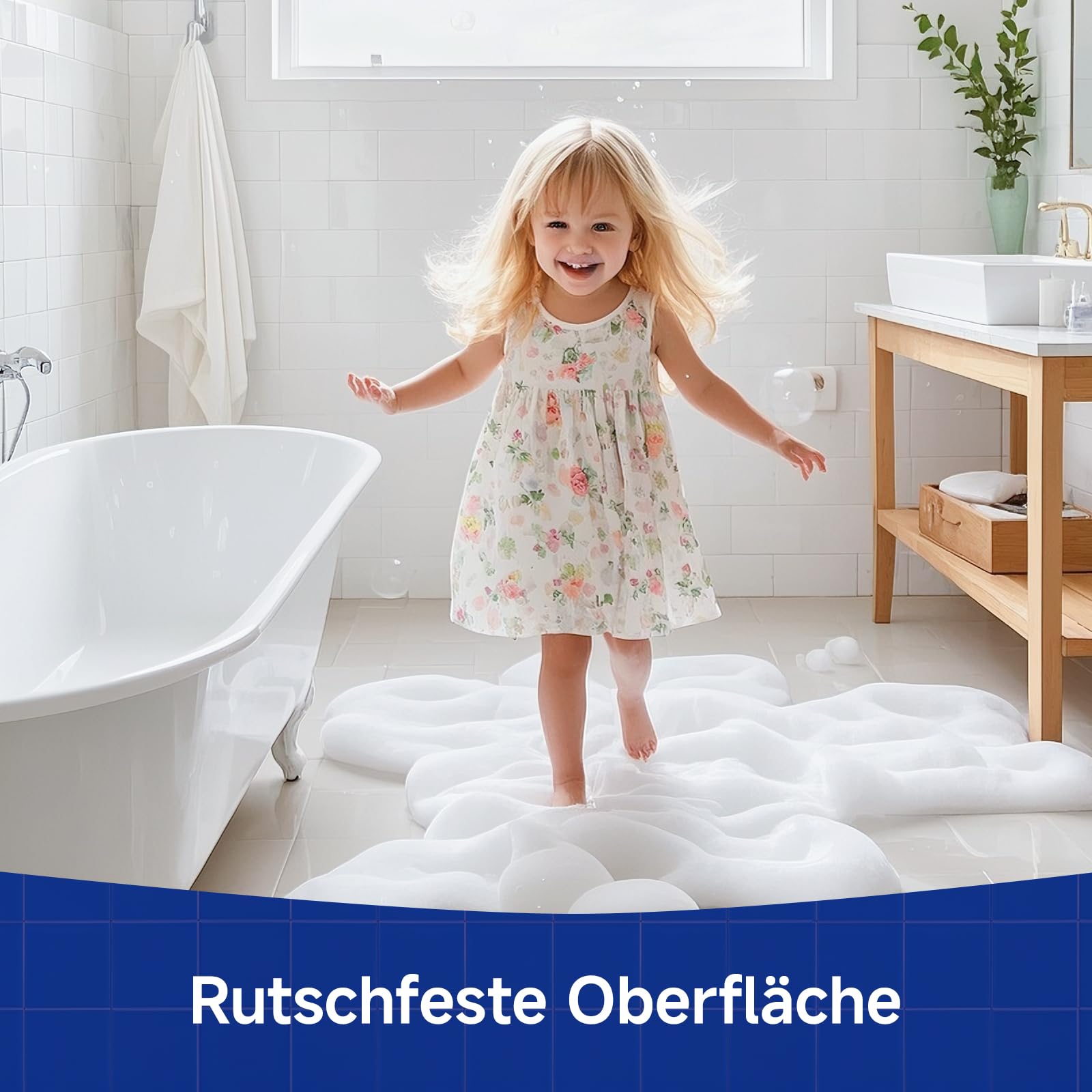 Badewannenlack Weiß 1kg, Fliesenfarbe Badezimmer Fliesenlack, Hochdeckende, wasserbeständige Badewannenfarbe, Badewannen Reparaturset weiß,ideal für Badewanne, Duschwanne und Waschbecken
