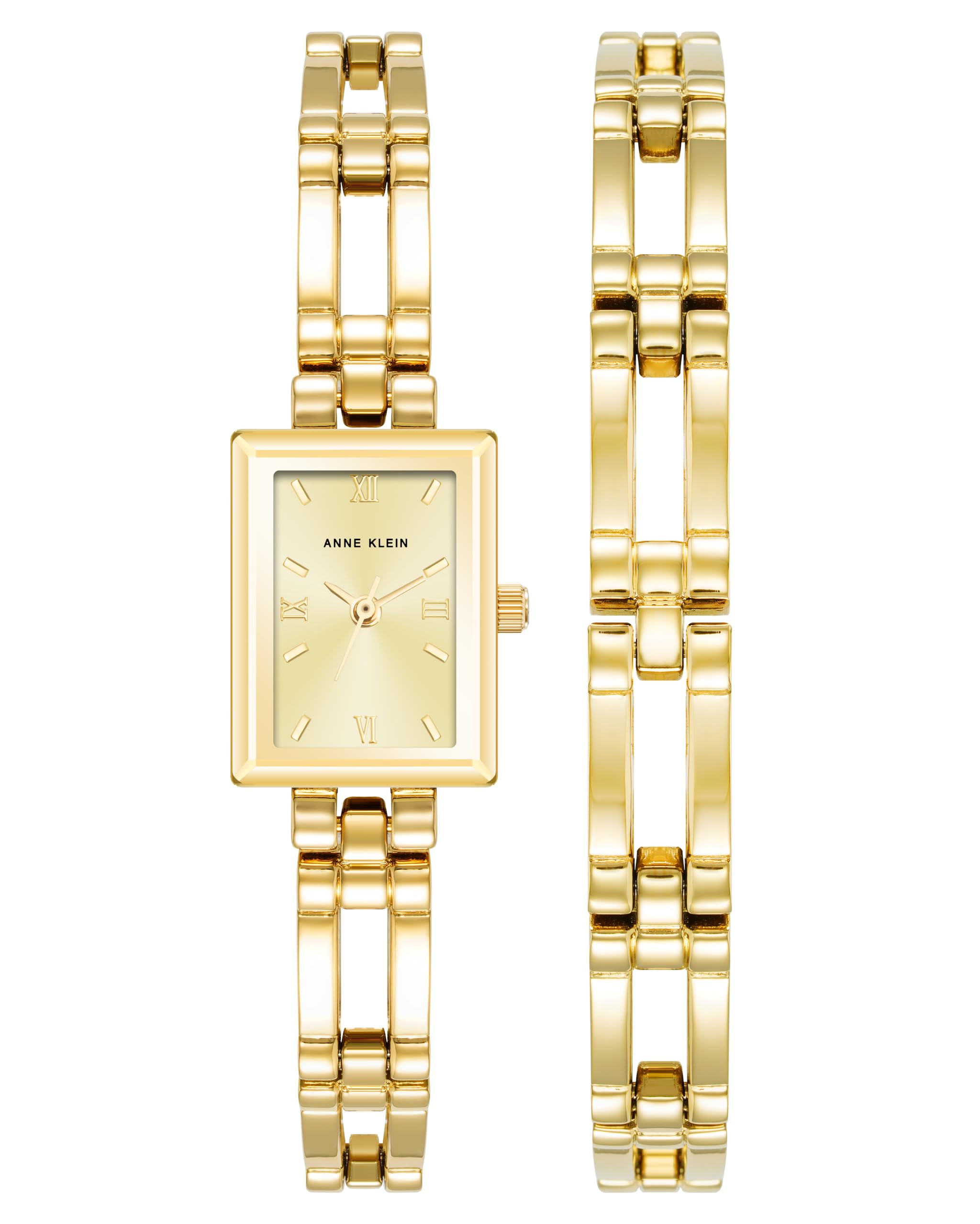 Anne Klein Women's Bracelet Watch,Gold-Tone