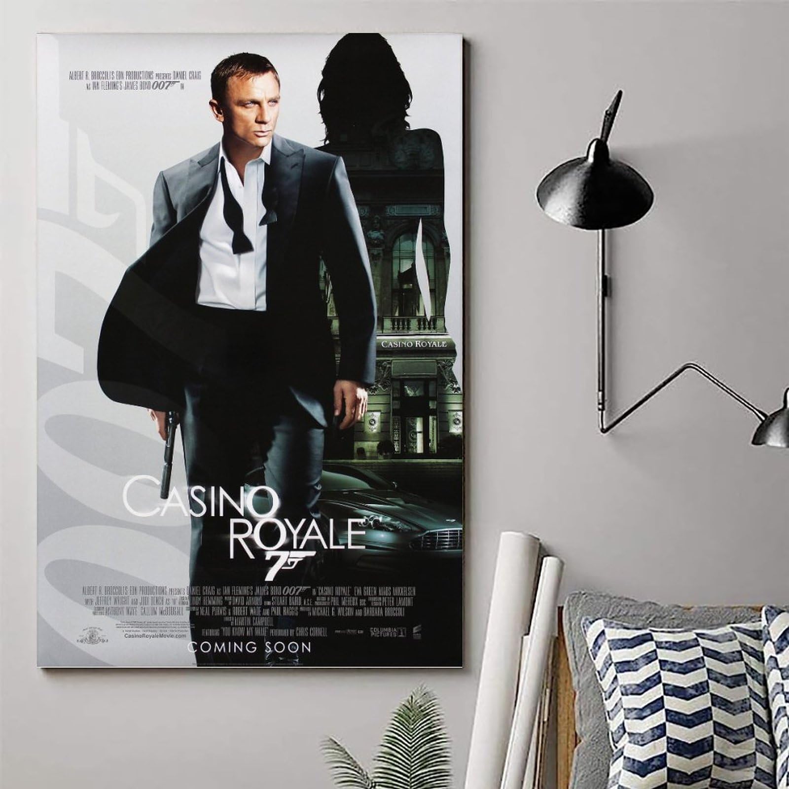 Amazon.co.jp: ジェームズボンドカジノロワイヤルの007映画ポスター