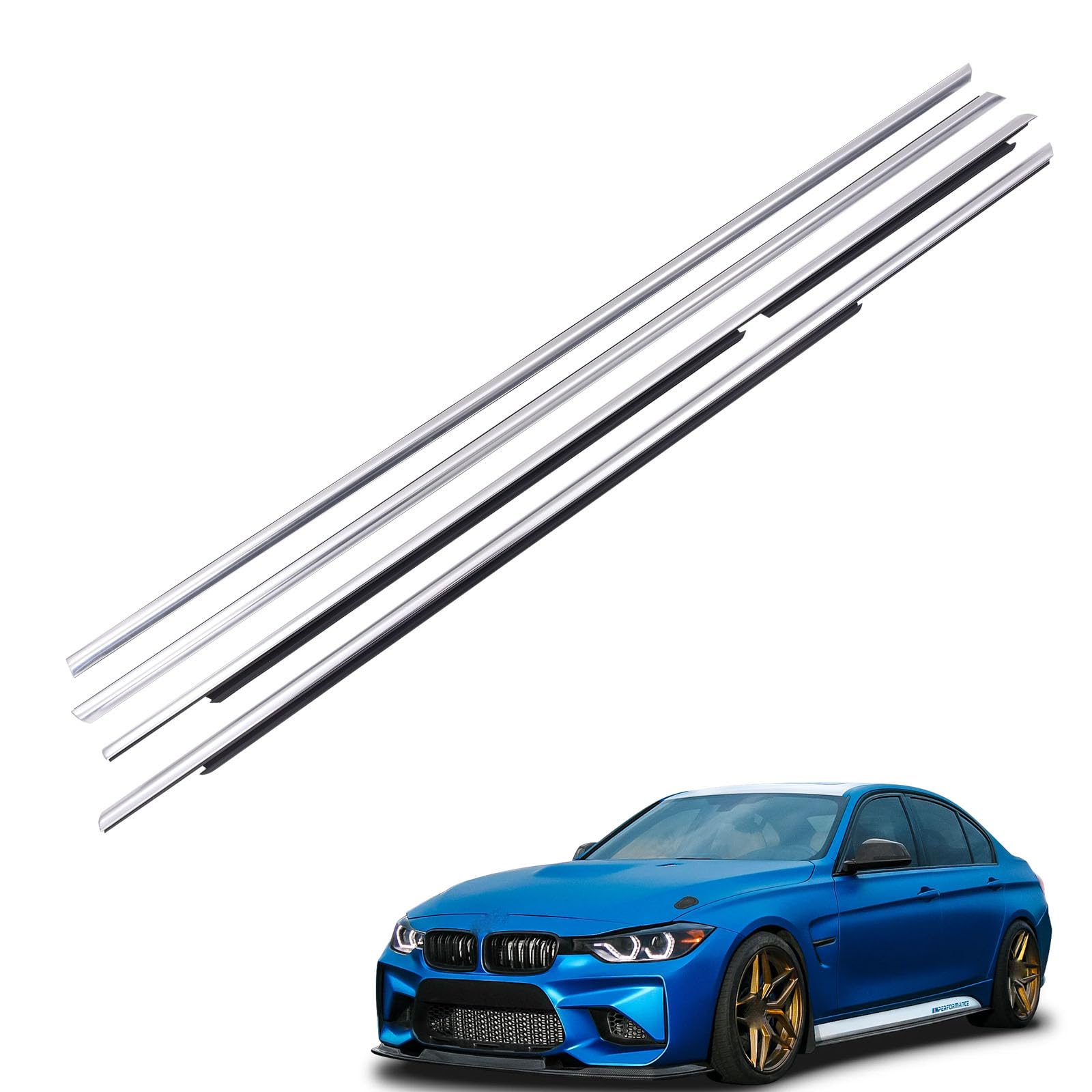 Tiras de Sellado Ventanas Exteriores para BMW 3 Series F30